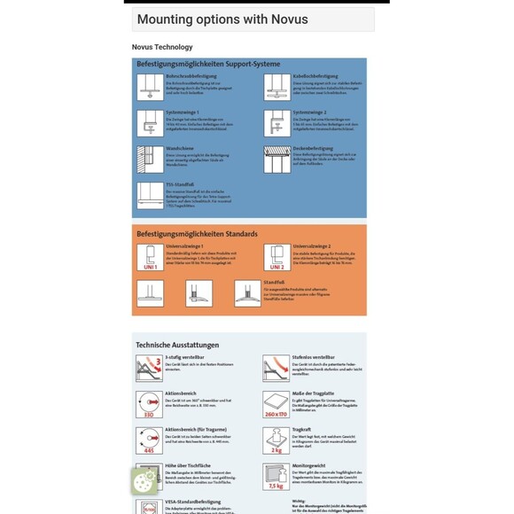 Novus Universal Desk Clamp - Picture 7 of 9